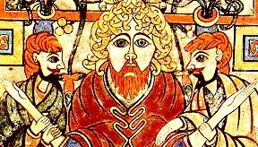 Christ, from the Book of Kells