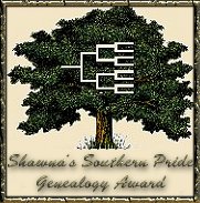 Shawna's Southern Pride Genealogy Award