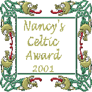 Nancy's Celtic Award