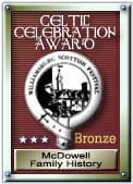 Williamsburg Scottish Festival
Bronze Celtic Celebration Award 